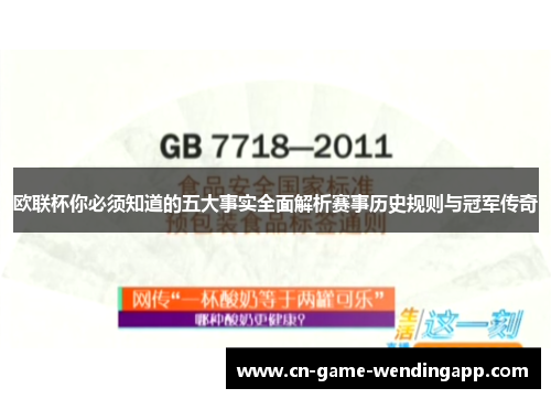 欧联杯你必须知道的五大事实全面解析赛事历史规则与冠军传奇 欧联杯你必须知道的五大事实全面解析赛事历史规则与冠军传奇