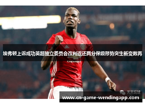 埃弗顿上诉成功英超独立委员会改判返还两分保级形势突生新变数再 埃弗顿上诉成功英超独立委员会改判返还两分保级形势突生新变数再